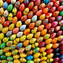 Пазл: Пасхальные яйца