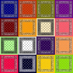 Пазл: Платки