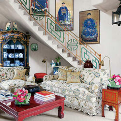 Пазл: Гостиная в восточном стиле