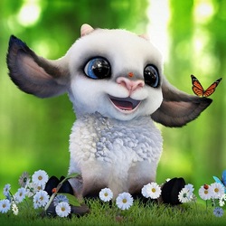 Пазл: На лугу