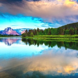 Пазл: Горное озеро