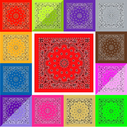 Пазл: Платки