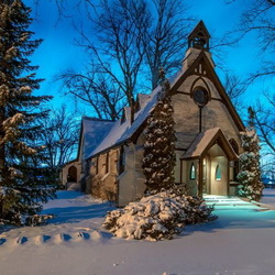 Пазл: Синий вечер