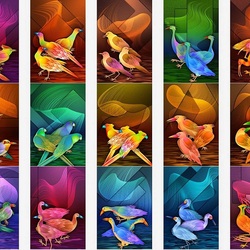 Пазл: Птицы