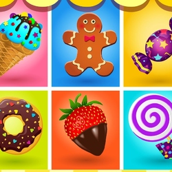 Пазл: Сладости