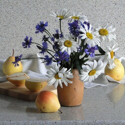 Пазл: Полевой букет