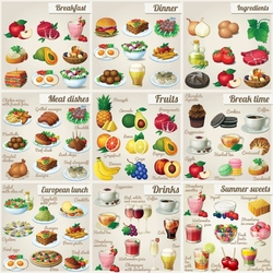 Пазл: Съедобный коллаж