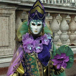 Пазл: Венецианская маска