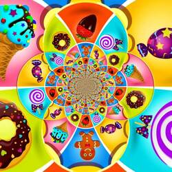 Пазл: Сладости