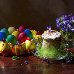 Пазл: Пасхальный натюрморт