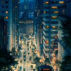 Пазл: Каньон света