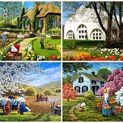 Пазл: Весна пришла