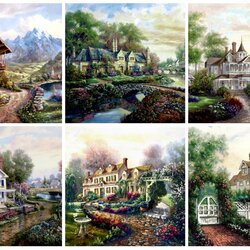 Пазл: Домики Carla Valente