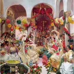 Пазл: Танцы в Севилье