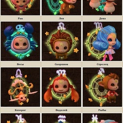 Пазл: Знаки Зодиака