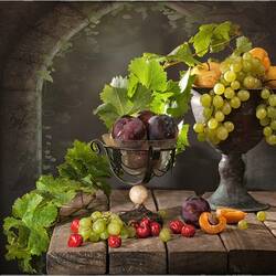 Пазл: Старинные вазы