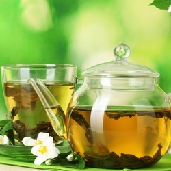 Пазл: Зелёный чай
