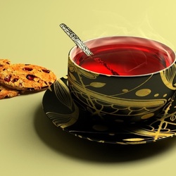 Пазл: Чашка чая