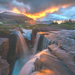 Пазл: Водопад    