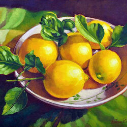 Пазл: Свежие лимоны
