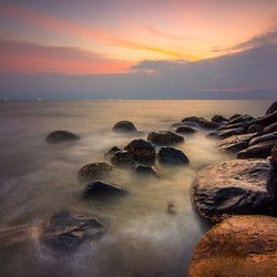 Пазл: Туман у берега