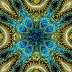 Пазл: Бирюзовый