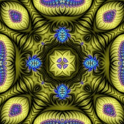 Пазл: Салатовый