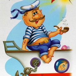 Пазл: Профессии.Моряк