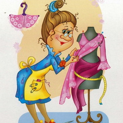 Пазл: Портниха