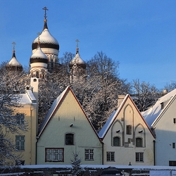 Пазл: Зимний Таллин