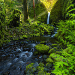 Пазл: Водопад     