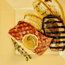 Пазл: Рыбка с овощами