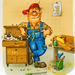 Пазл: Столяр