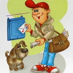 Пазл: Почтальон