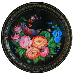 Пазл: Жостовский поднос