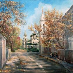 Пазл: Осенний  свет (Старая Москва)