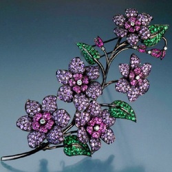 Пазл: Брошь Дикая роза