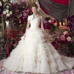 Пазл: Свадебное платье
