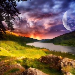 Пазл: Фантастический закат 