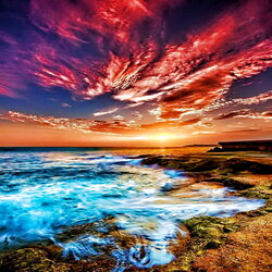 Пазл: Закат  