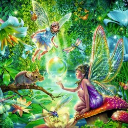 Пазл: Магия фей