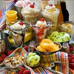 Пазл: Десерты