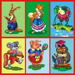 Пазл: Забавные животные