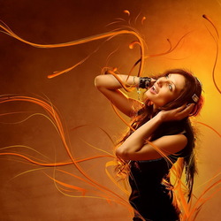 Пазл: Очарованная музыкой