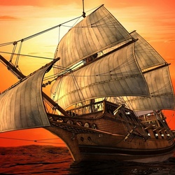 Пазл: Корвет 