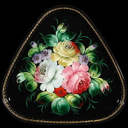 Пазл: Жостовский поднос