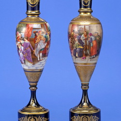 Пазл: Антикварные вазы