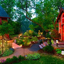 Пазл: Курортные домики 