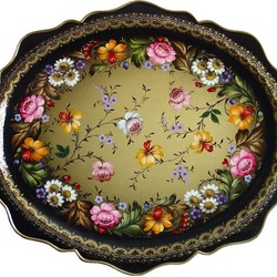 Пазл: Жостовский поднос