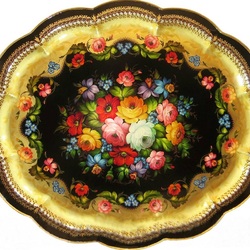 Пазл: Жостовский поднос